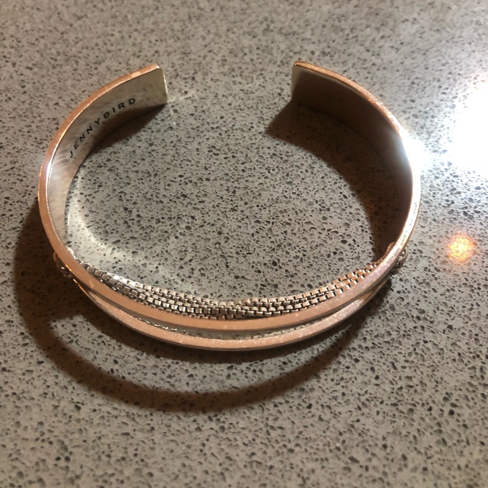 Jenny Bird Gold Textured Cuff